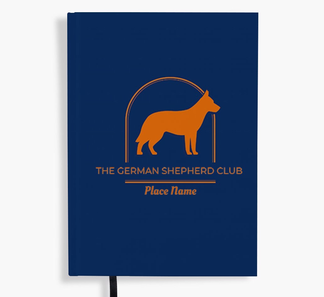 Silhouette Logo: Personalised {breedFullName} Notebook