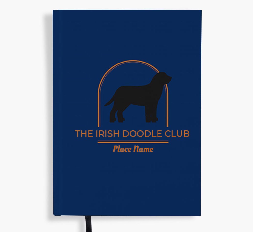 Silhouette Logo: Personalised {breedFullName} Notebook