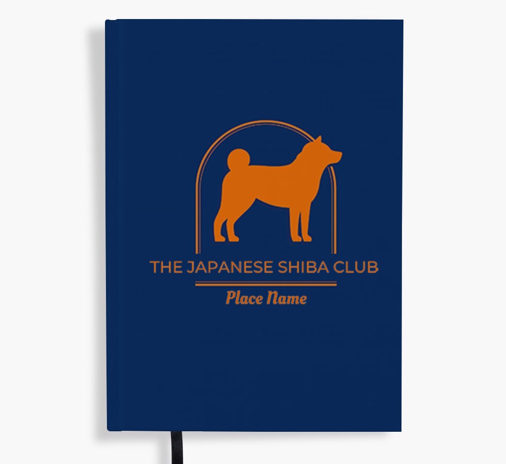 Silhouette Logo: Personalised {breedFullName} Notebook