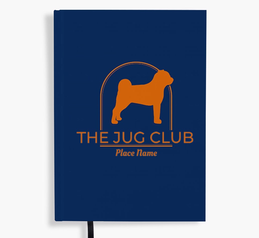 Silhouette Logo: Personalised {breedFullName} Notebook