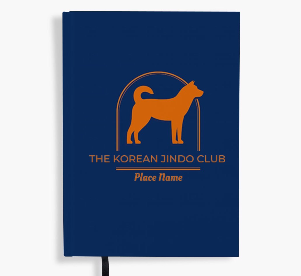 Silhouette Logo: Personalized {breedFullName} Notebook