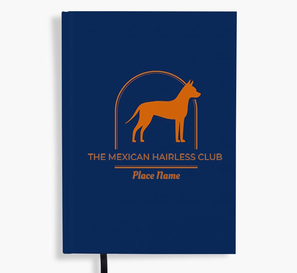 Silhouette Logo: Personalised {breedFullName} Notebook