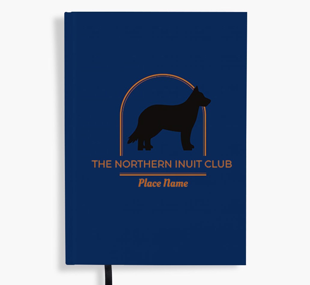 Silhouette Logo: Personalised {breedFullName} Notebook