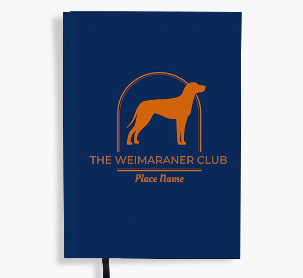Silhouette Logo: Personalized {breedFullName} Notebook