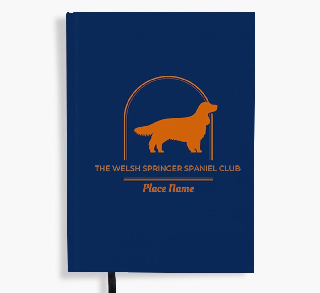 Silhouette Logo: Personalised {breedFullName} Notebook