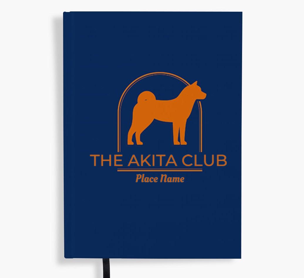 Silhouette Logo: Personalized {breedFullName} Notebook