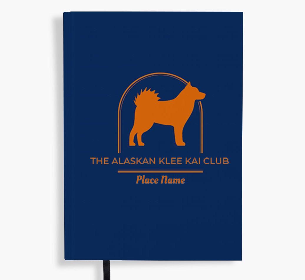 Silhouette Logo: Personalized {breedFullName} Notebook