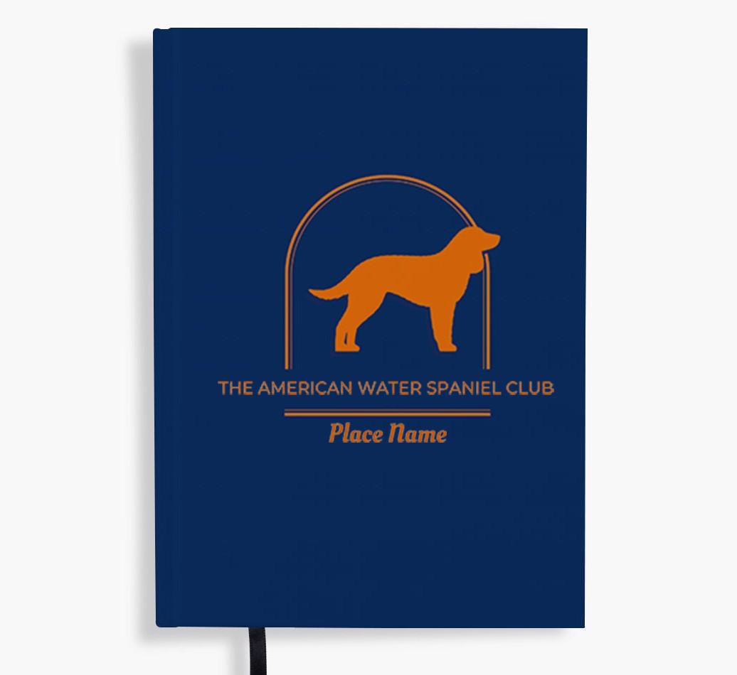 Silhouette Logo: Personalized {breedFullName} Notebook