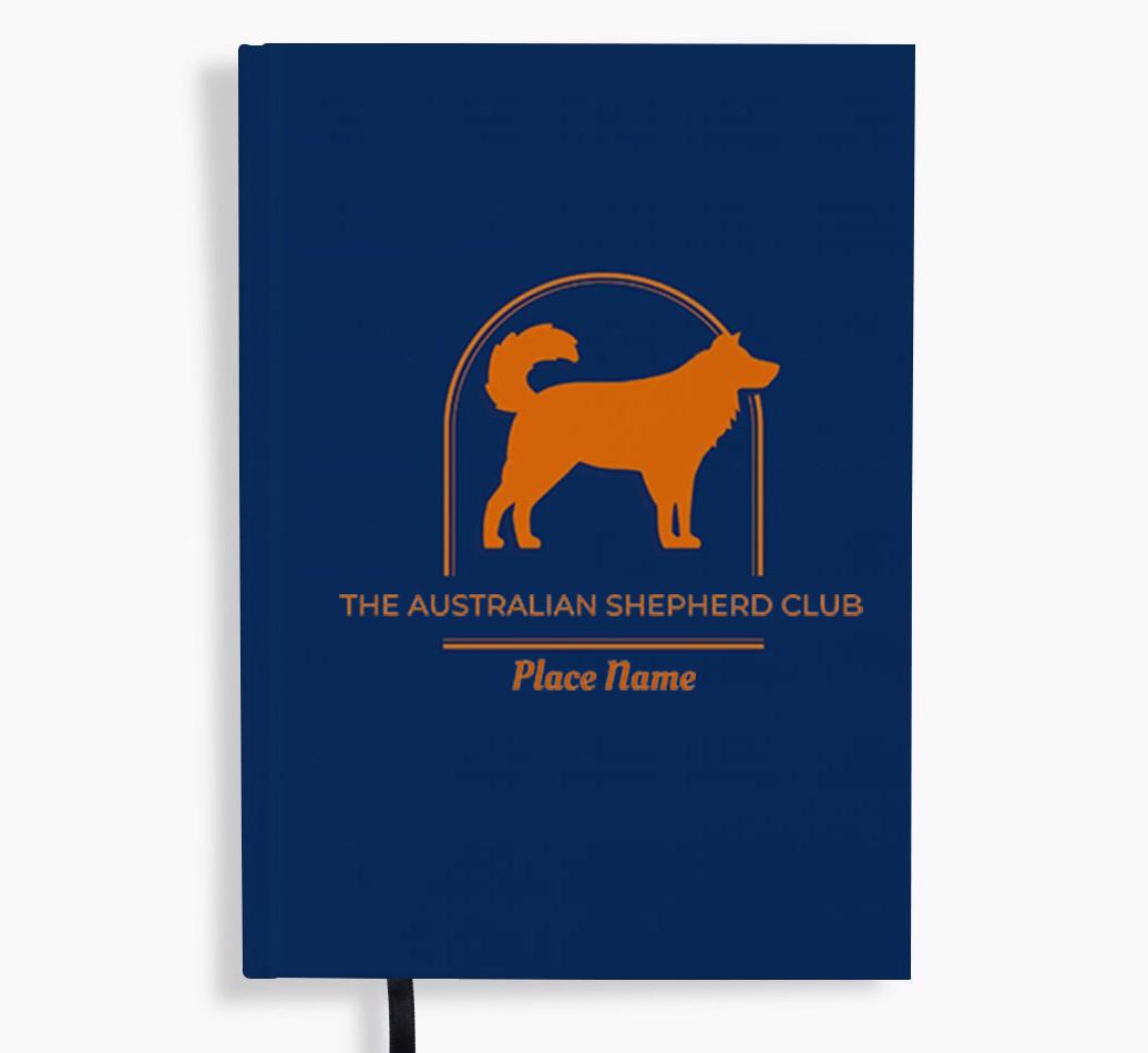 Silhouette Logo: Personalized {breedFullName} Notebook