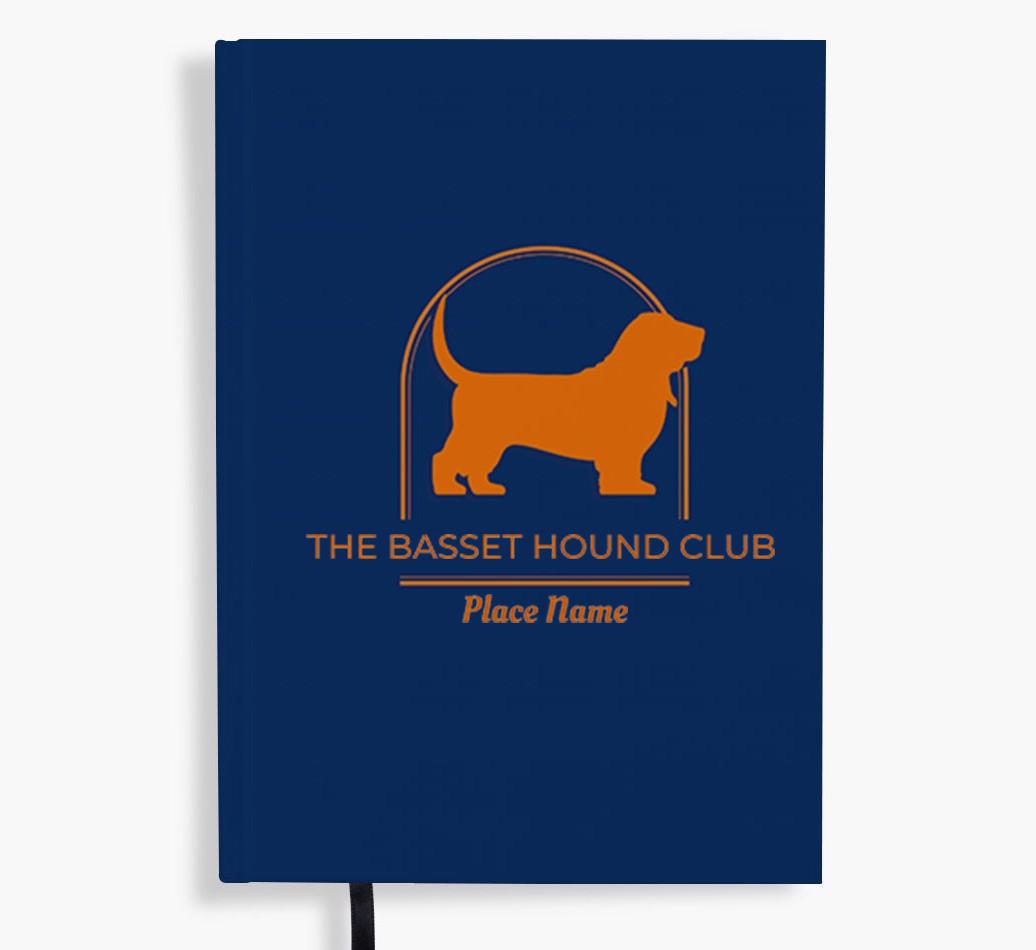 Silhouette Logo: Personalized {breedFullName} Notebook