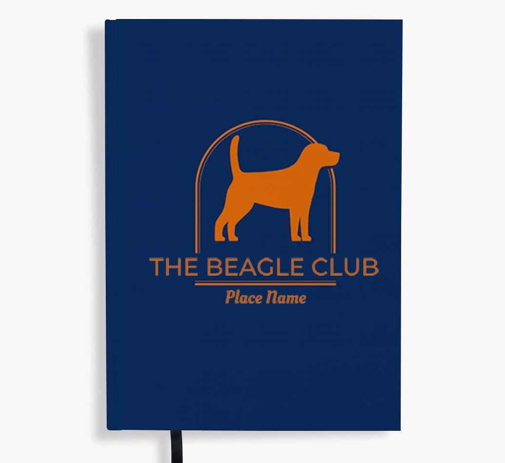 Silhouette Logo: Personalized {breedFullName} Notebook