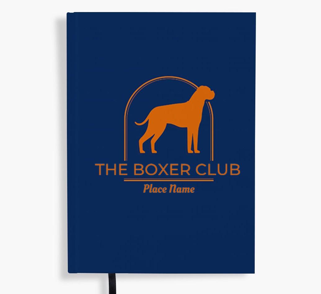 Silhouette Logo: Personalized {breedFullName} Notebook