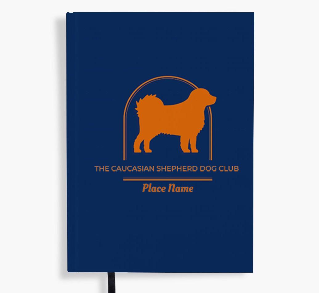 Silhouette Logo: Personalized {breedFullName} Notebook