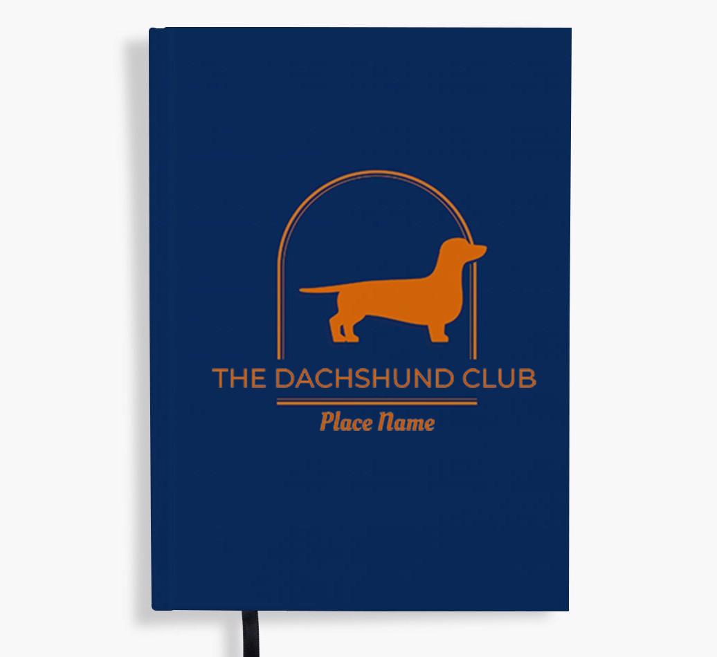 Silhouette Logo: Personalized {breedFullName} Notebook