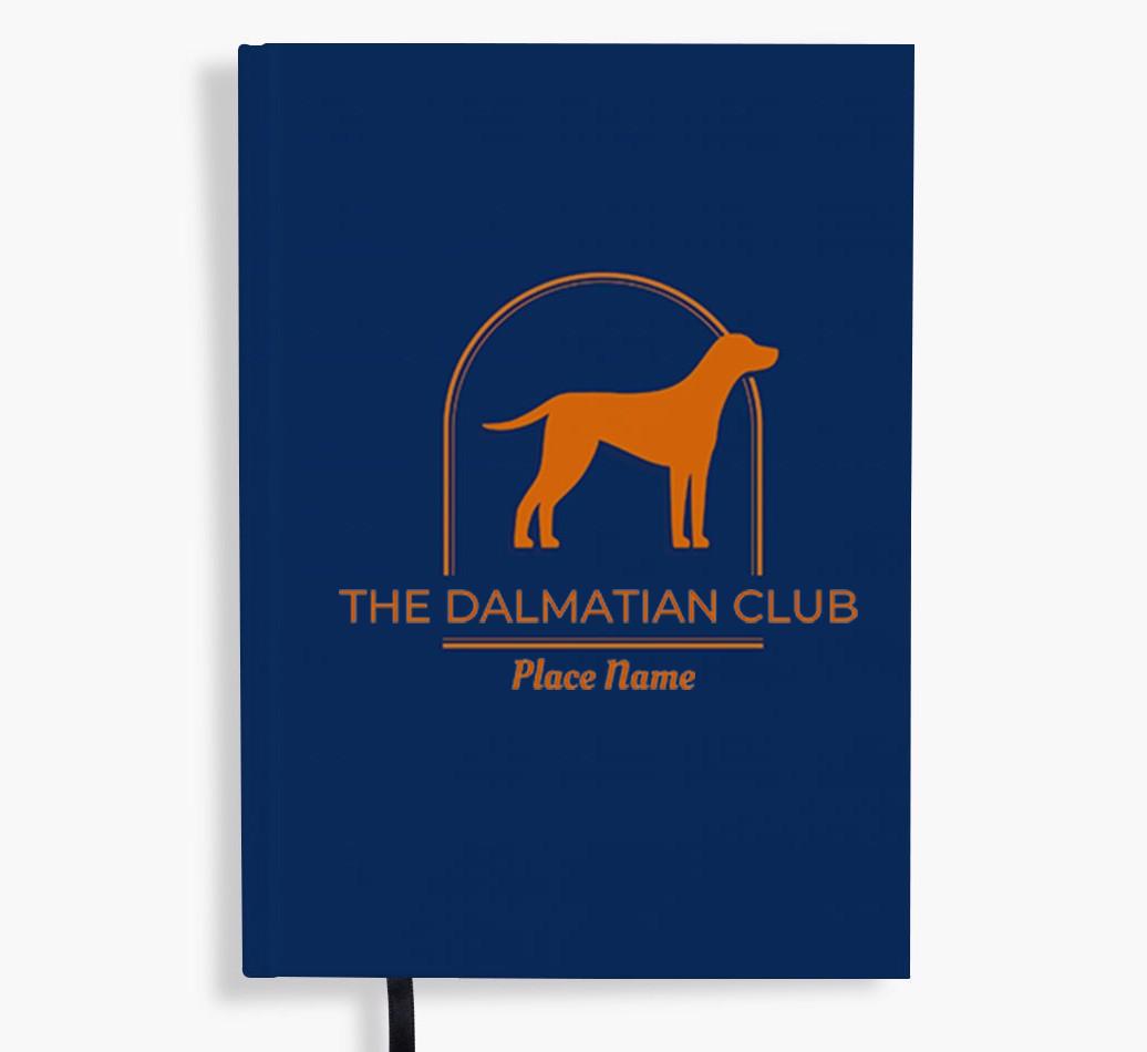 Silhouette Logo: Personalized {breedFullName} Notebook