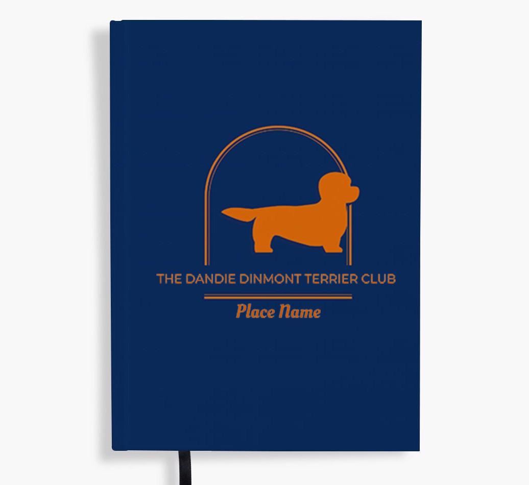 Silhouette Logo: Personalized {breedFullName} Notebook