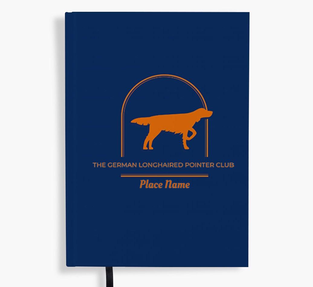 Silhouette Logo: Personalized {breedFullName} Notebook