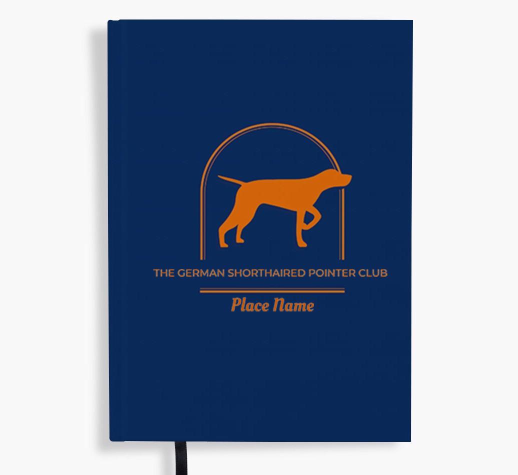 Silhouette Logo: Personalized {breedFullName} Notebook