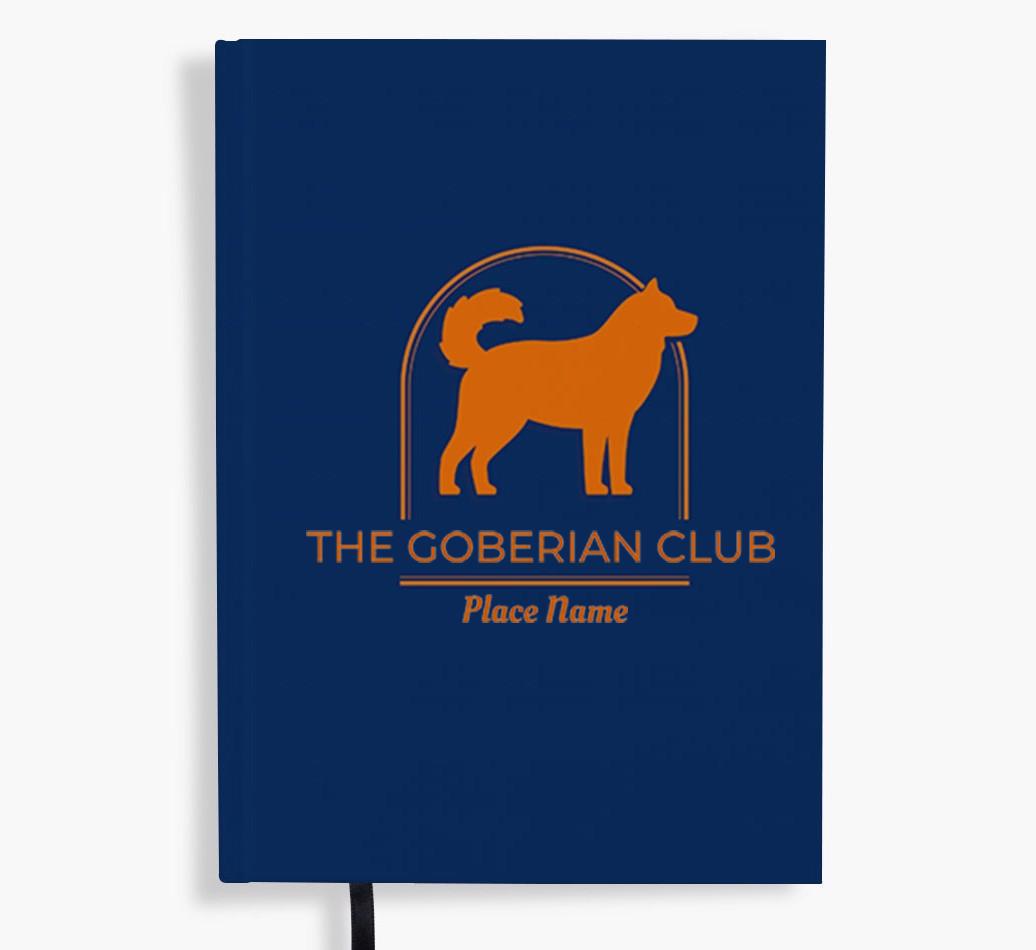 Silhouette Logo: Personalized {breedFullName} Notebook