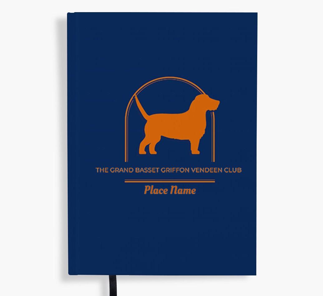 Silhouette Logo: Personalized {breedFullName} Notebook