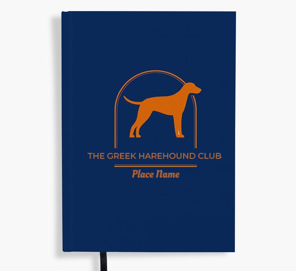 Silhouette Logo: Personalized {breedFullName} Notebook