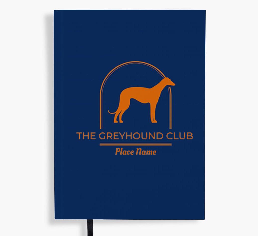 Silhouette Logo: Personalized {breedFullName} Notebook