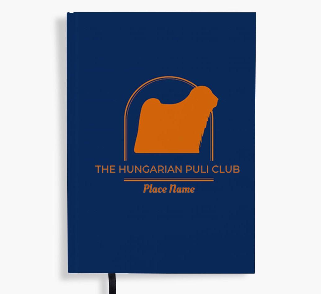 Silhouette Logo: Personalized {breedFullName} Notebook