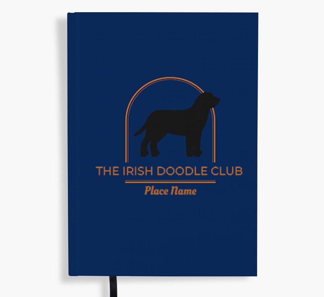 Silhouette Logo: Personalized {breedFullName} Notebook