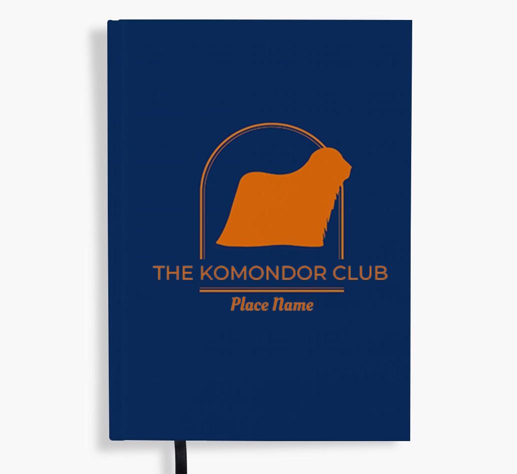 Silhouette Logo: Personalized {breedFullName} Notebook