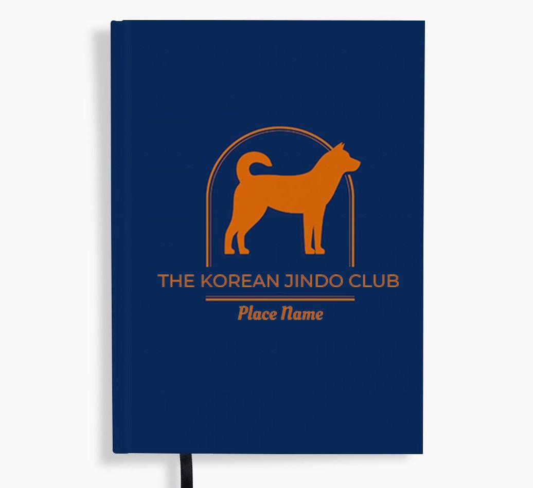 Silhouette Logo: Personalized {breedFullName} Notebook