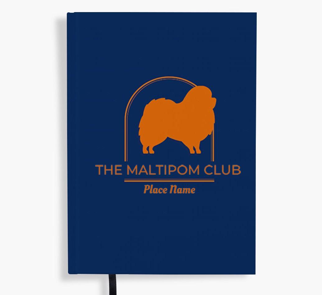 Silhouette Logo: Personalized {breedFullName} Notebook