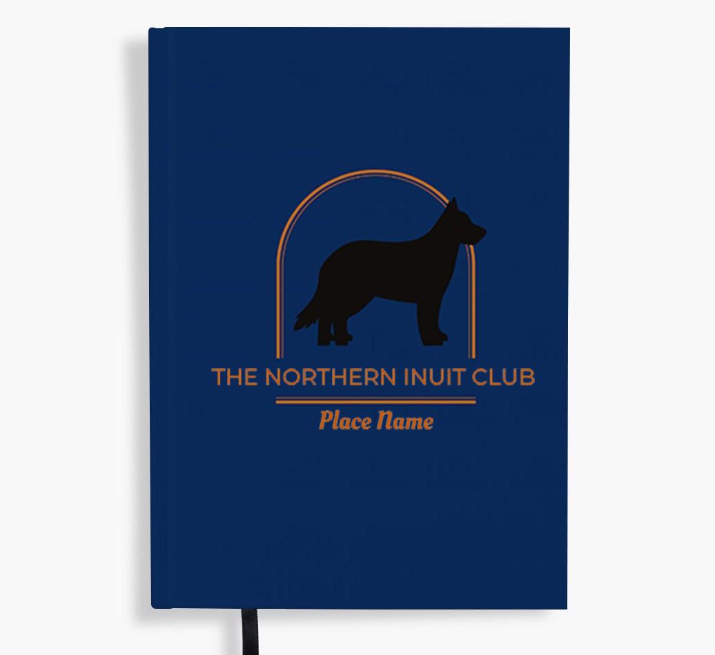 Silhouette Logo: Personalized {breedFullName} Notebook