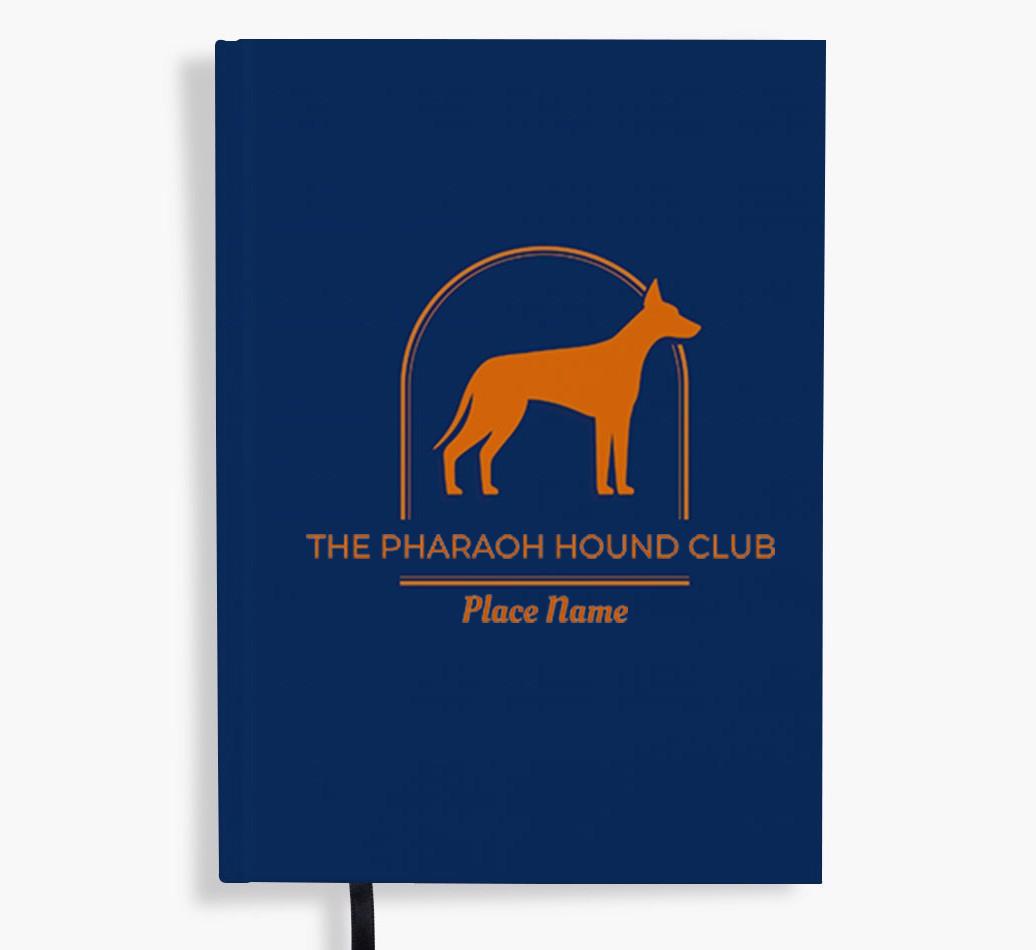 Silhouette Logo: Personalised {breedFullName} Notebook