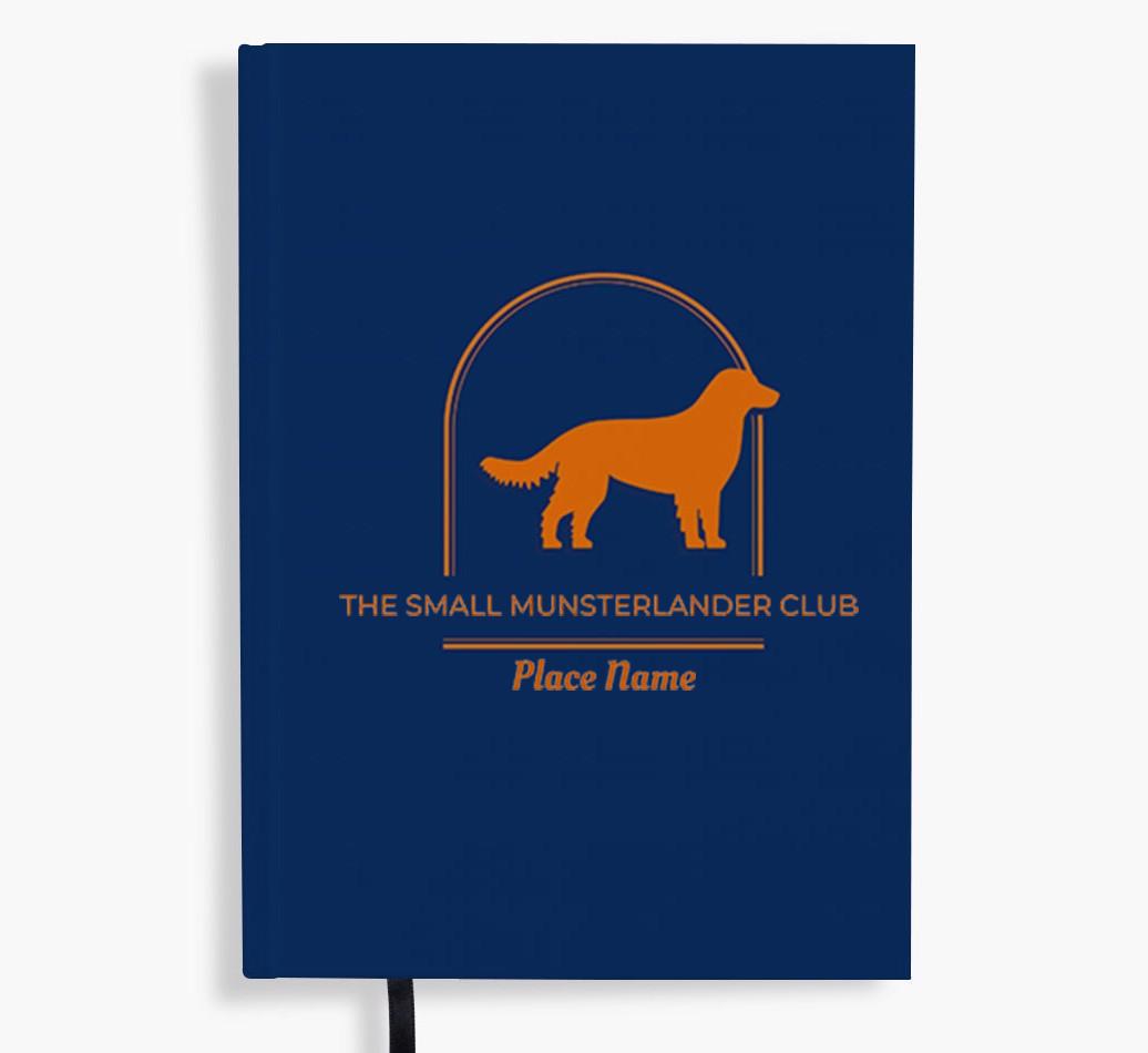 Silhouette Logo: Personalized {breedFullName} Notebook