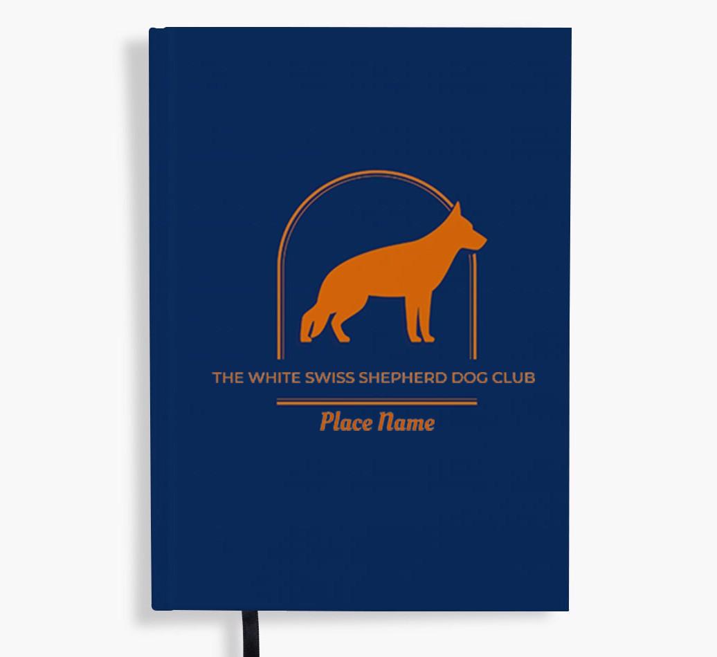 Silhouette Logo: Personalized {breedFullName} Notebook