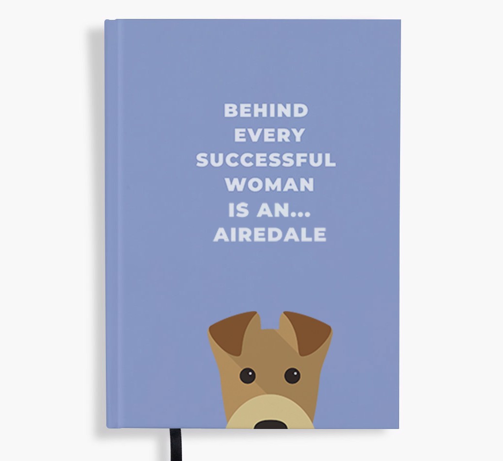 Successful Woman: Personalised {breedFullName} Notebook