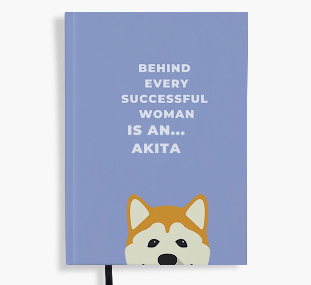 Successful Woman: Personalised {breedFullName} Notebook