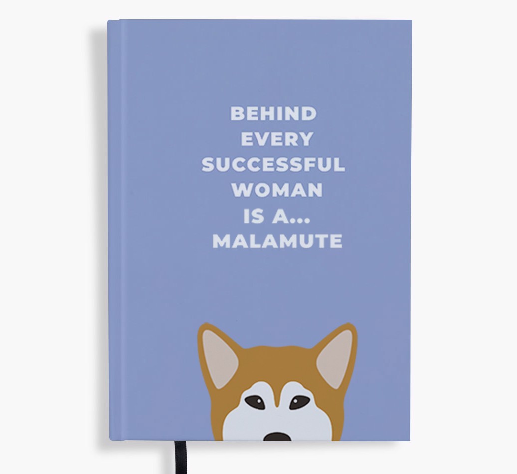Successful Woman: Personalised {breedFullName} Notebook