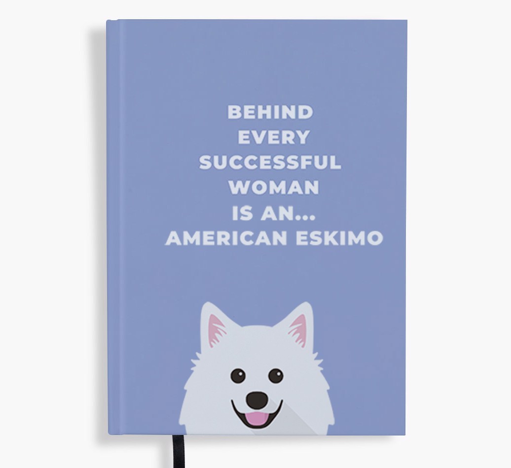 Successful Woman: Personalised {breedFullName} Notebook