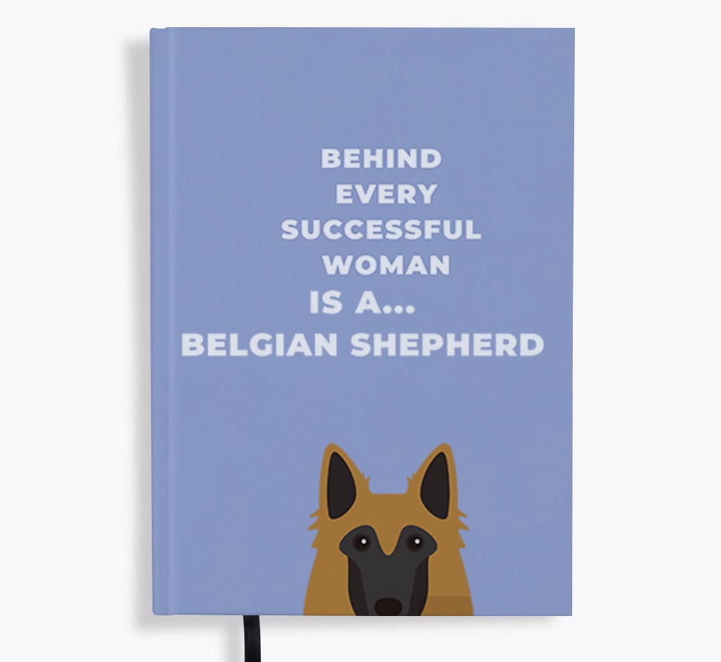 Successful Woman: Personalised {breedFullName} Notebook