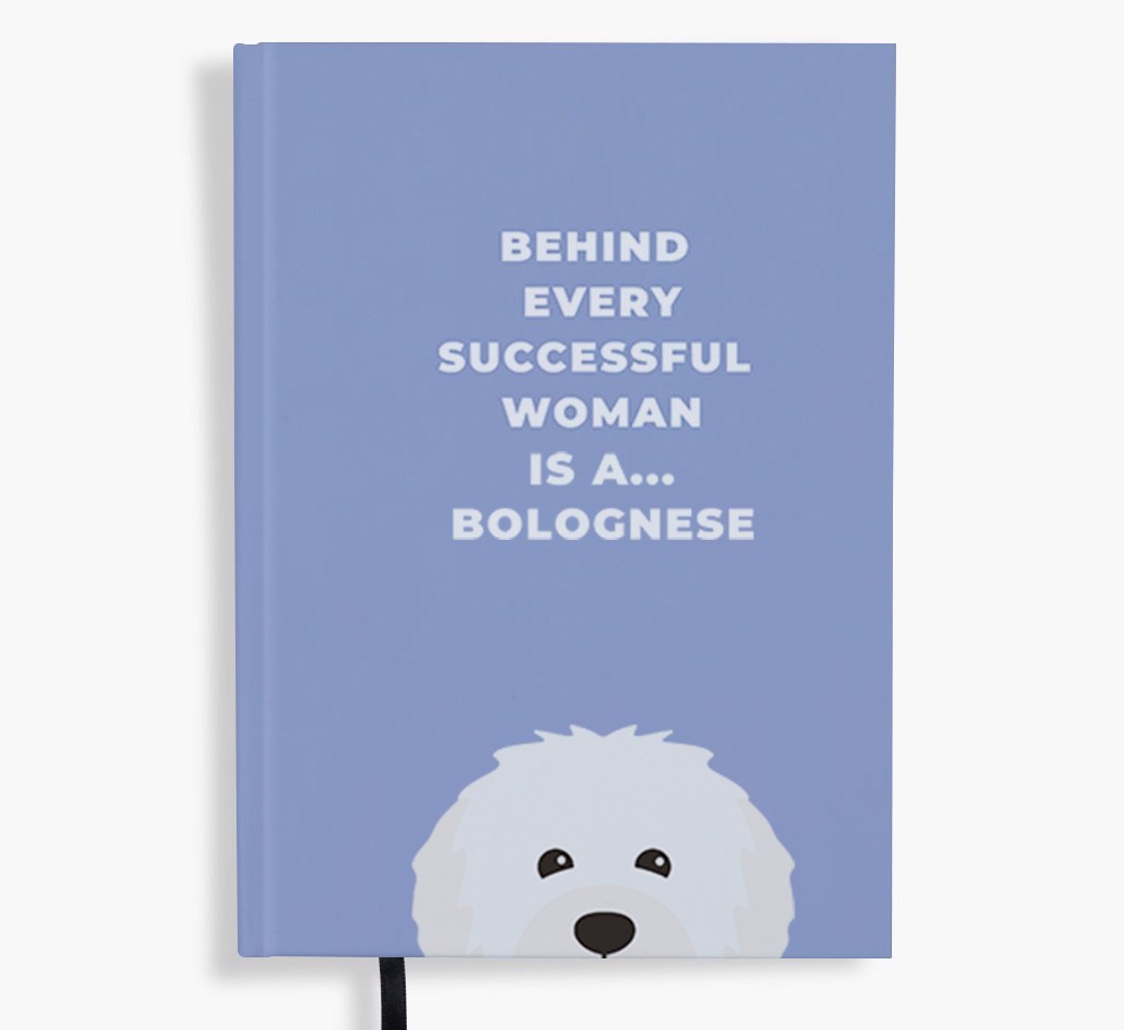 Successful Woman: Personalised {breedFullName} Notebook