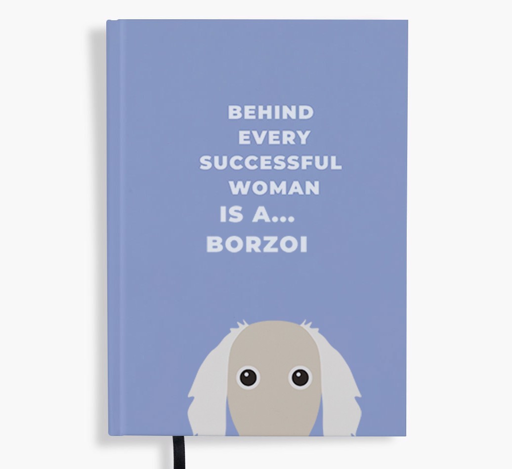 Successful Woman: Personalized {breedFullName} Notebook