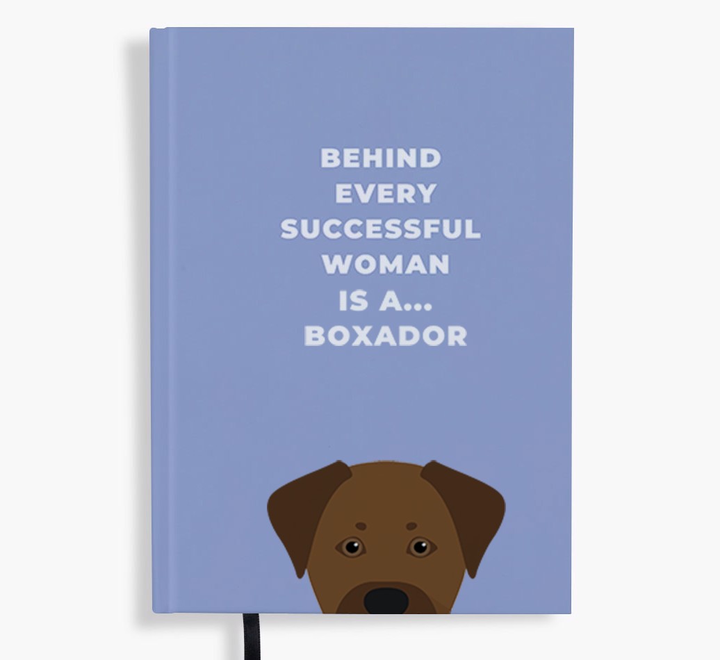 Successful Woman: Personalised {breedFullName} Notebook
