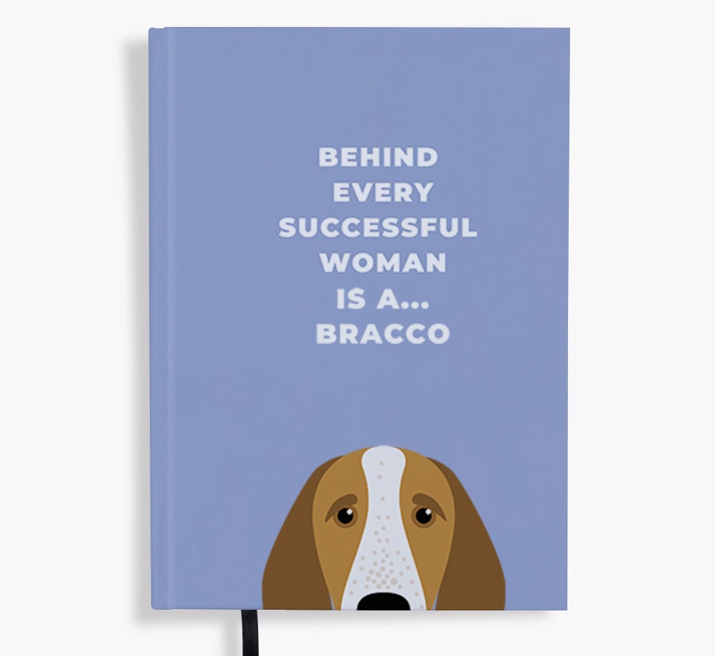 Successful Woman: Personalised {breedFullName} Notebook