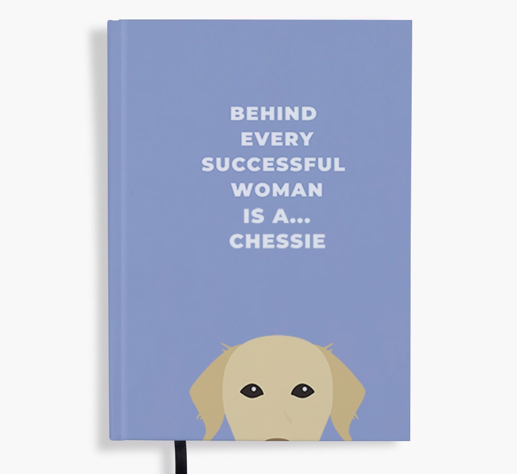 Successful Woman: Personalised {breedFullName} Notebook