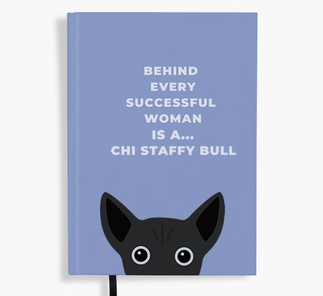 Successful Woman: Personalised {breedFullName} Notebook