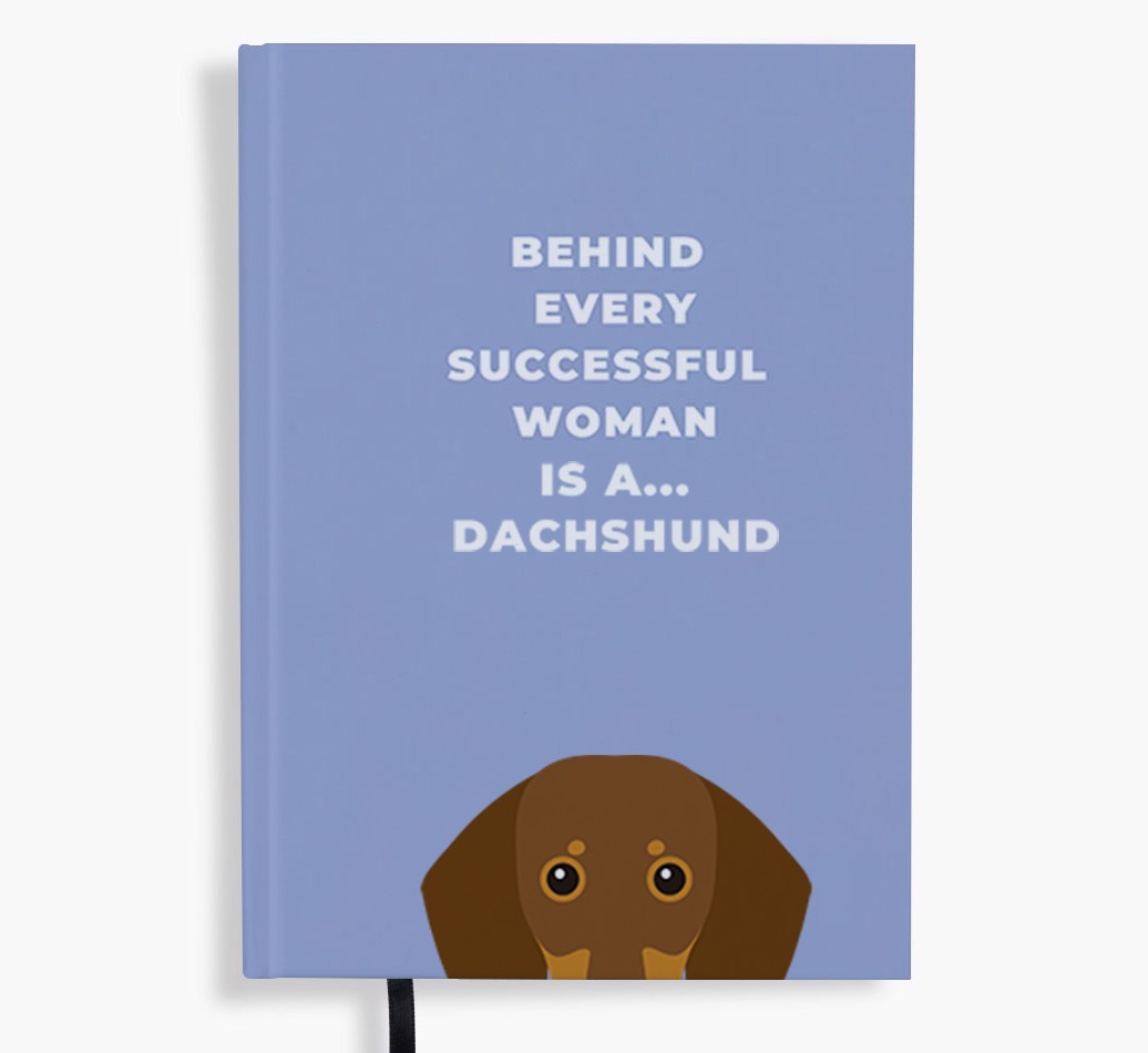 Successful Woman: Personalised {breedFullName} Notebook