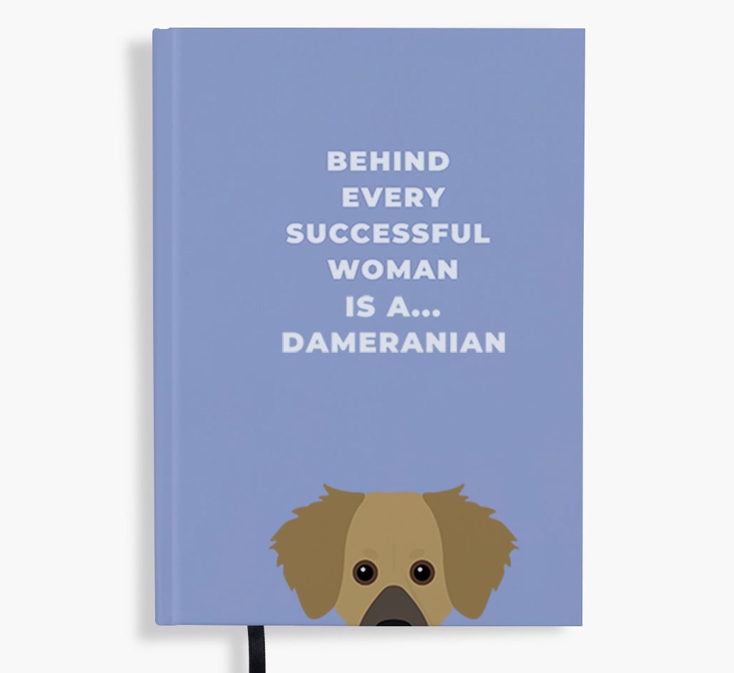 Successful Woman: Personalised {breedFullName} Notebook