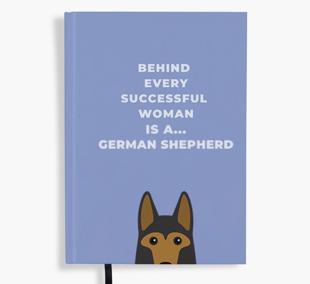 Successful Woman: Personalised {breedFullName} Notebook