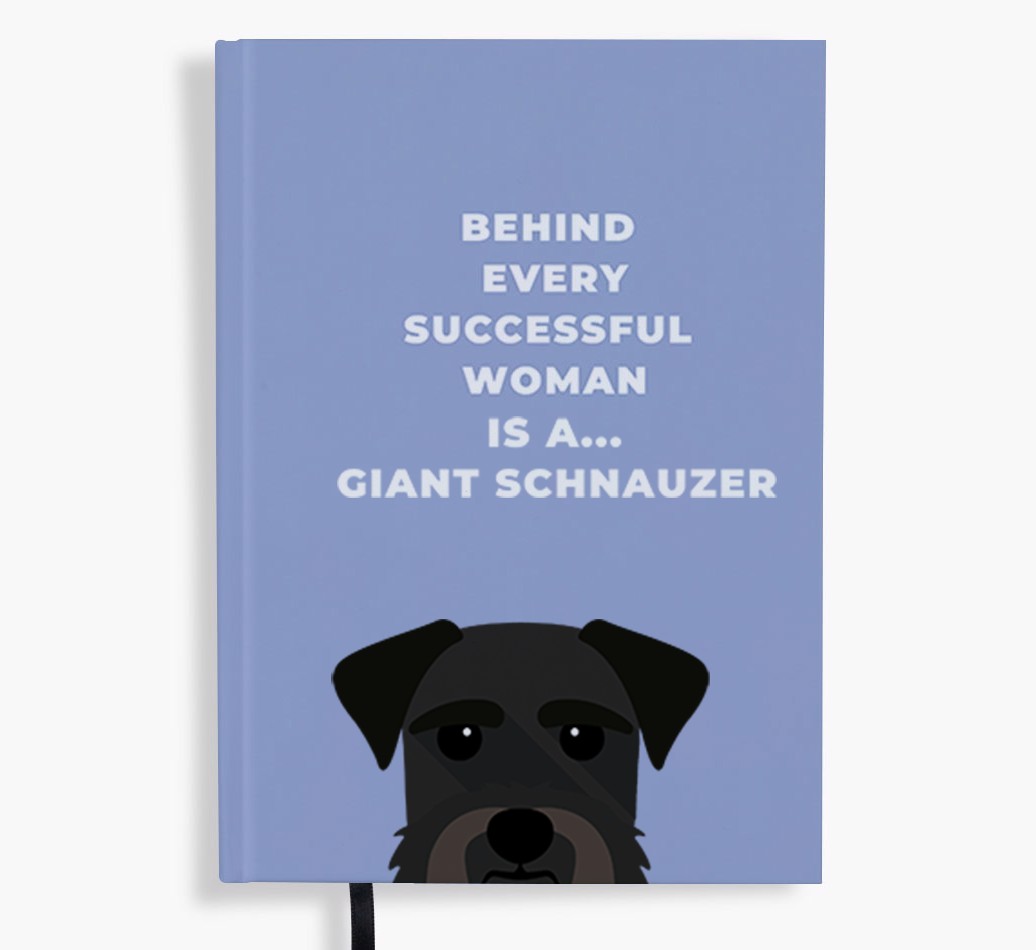 Successful Woman: Personalised {breedFullName} Notebook